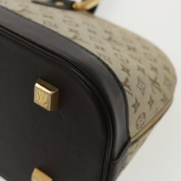 LOUIS VUITTON Monogram Mini Alma Ron Hand Bag Khaki M92206 LV Auth 98725 - Picture 14 of 16